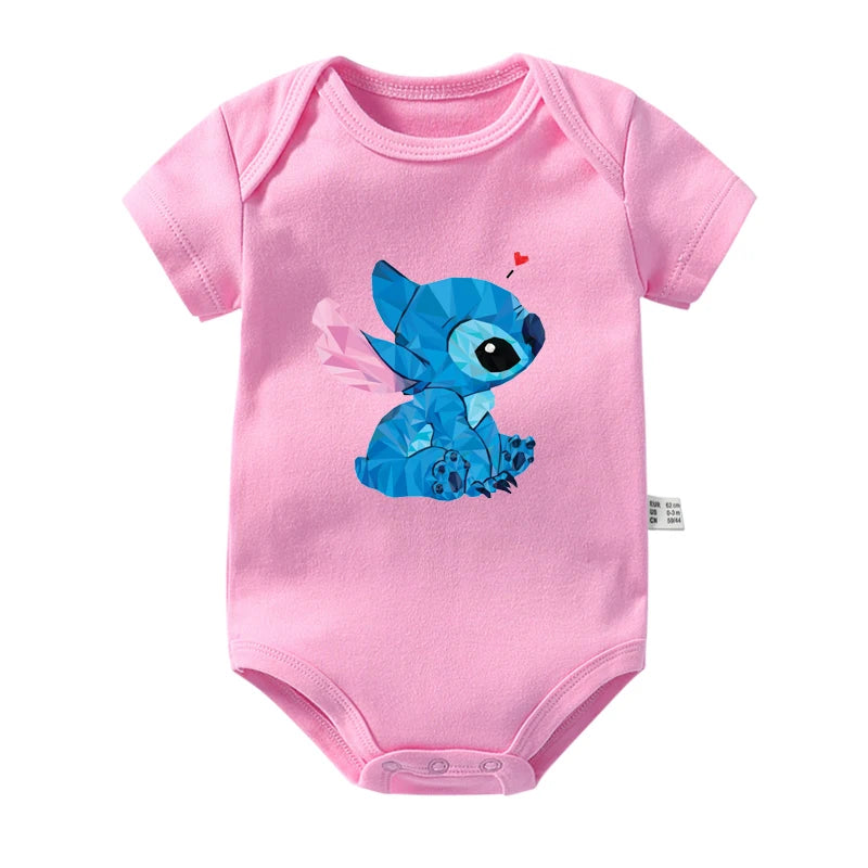 Cute Newborn Baby Summer Rompers Infant Bodysuits