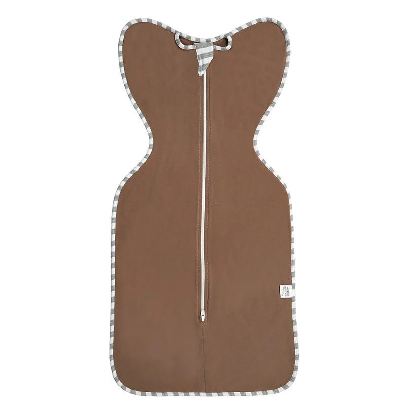 Baby Sleeping Bag Newborn Baby Swaddle Sleeveless Sleep Sack Autumn Thin 100% Cotton Soft 2-Ways Zipper Diaper Changing Bag