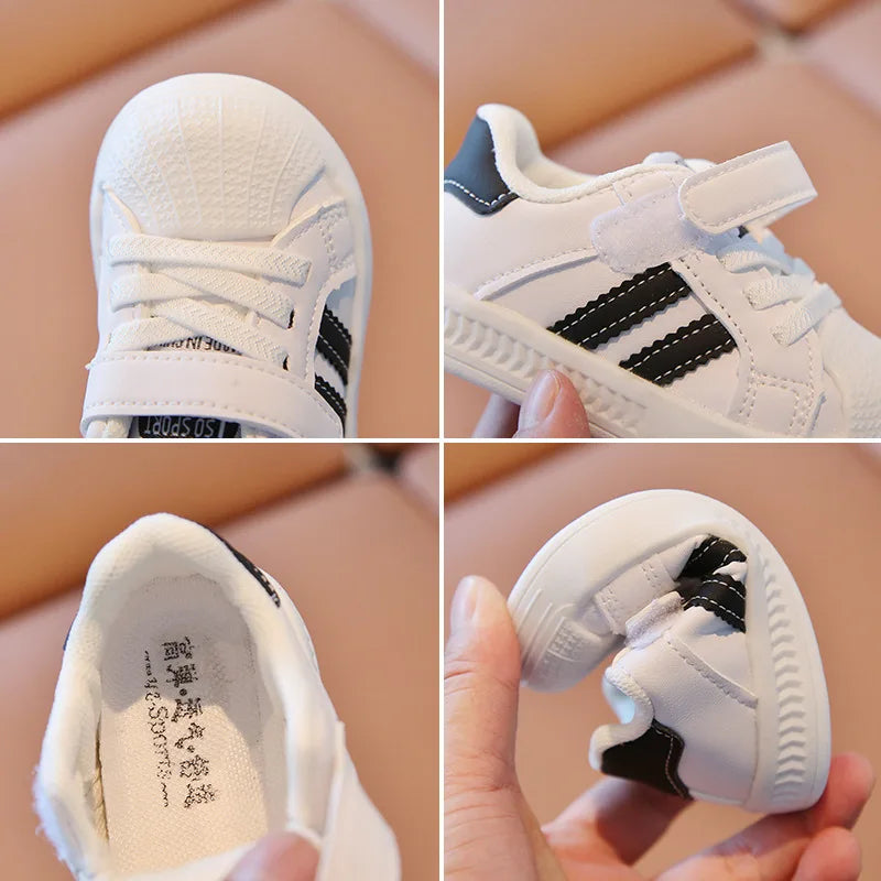 Children Anti-slip Wear-resistant Casual Shoes Girls Boys Kids Soft Sole Toddler Shoes Baby Breathable Sport Sneakers Size16-26