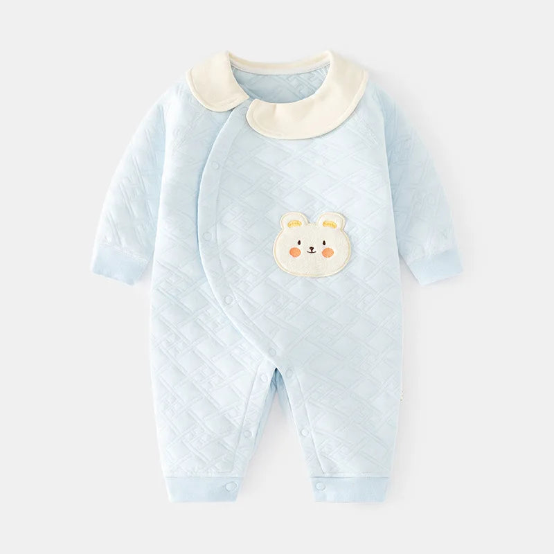Baby warm jumpsuit for boys and girls