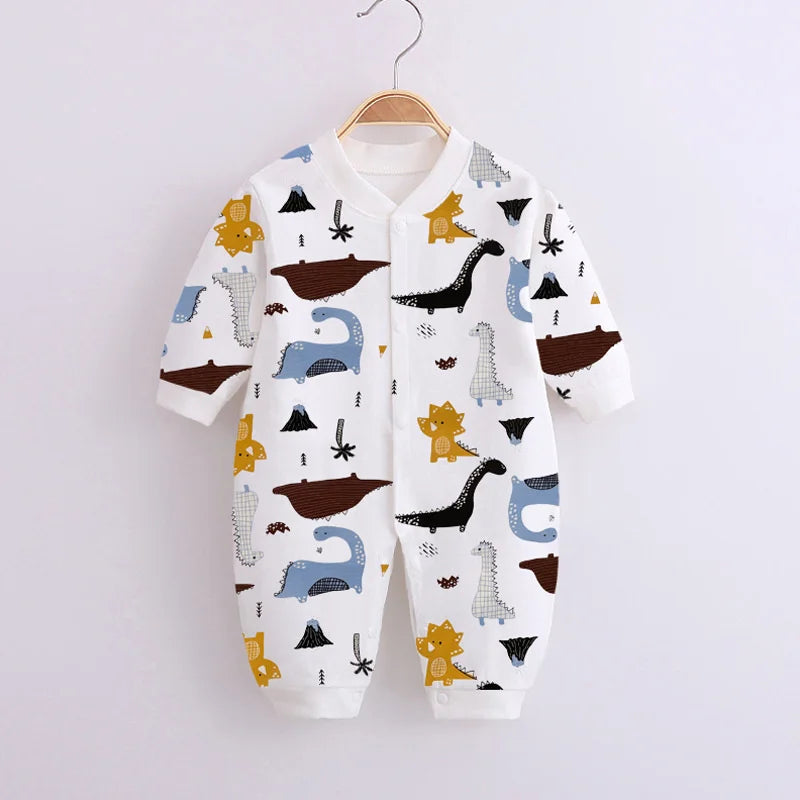 Baby Set 0-24M Neonatal Cartoon Breathable Bodysuit