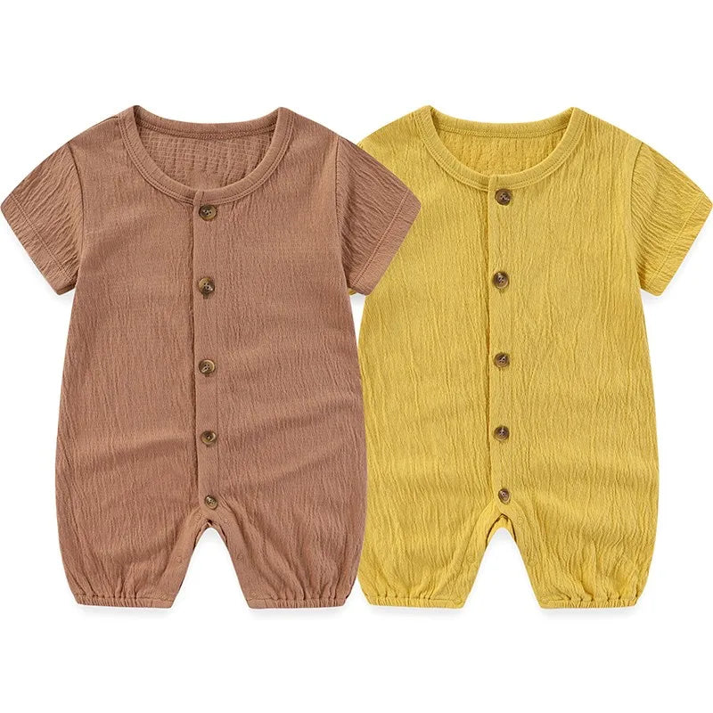 Summer 2 Pieces Cotton Baby Clothes 0-24M Print