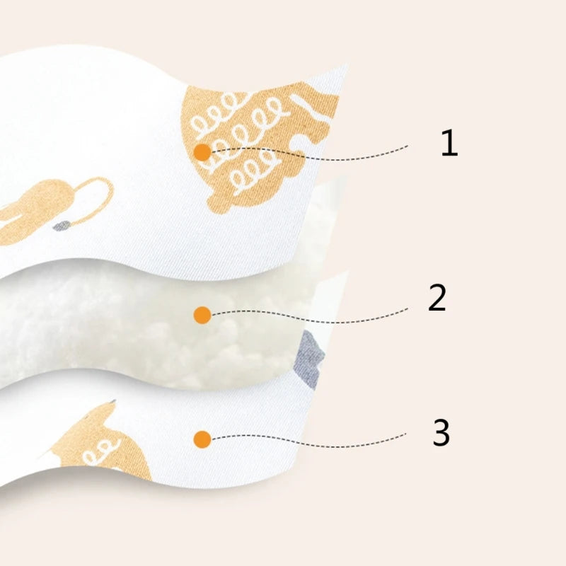 Newborn Baby Pillow Soft Breathable Cotton Pillow