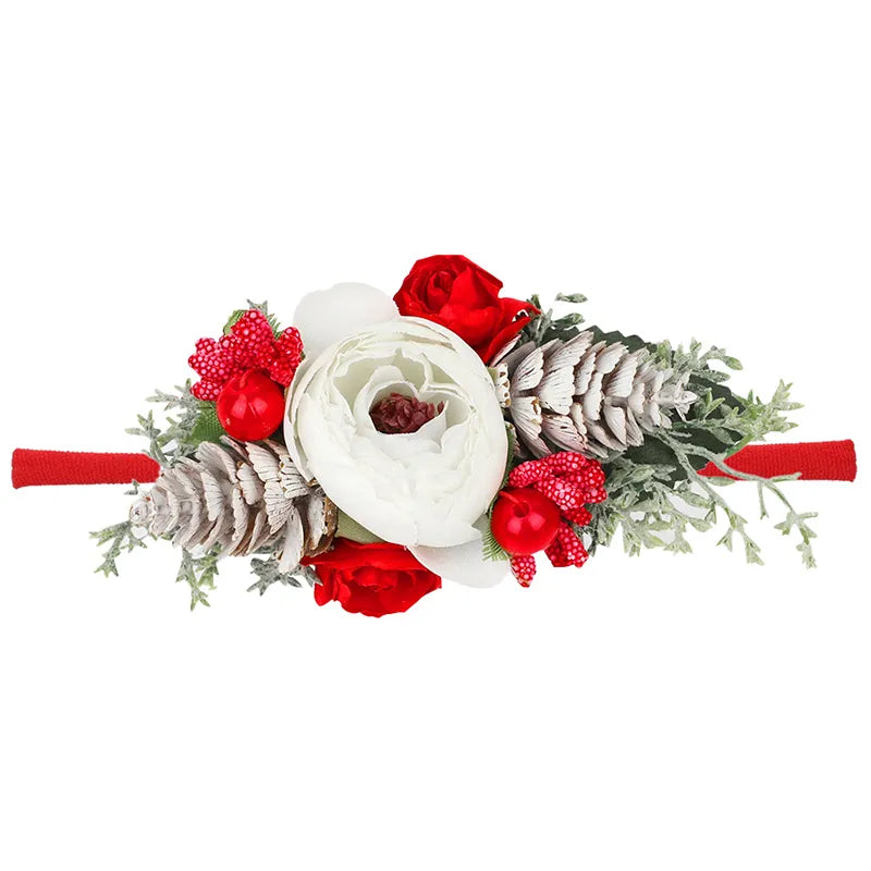 Baby Girl Headband Newborn Elastic Flower Toddler Hair Band Kids Headwear Nylon Girls Soft Hairbands Children Hair Accessories