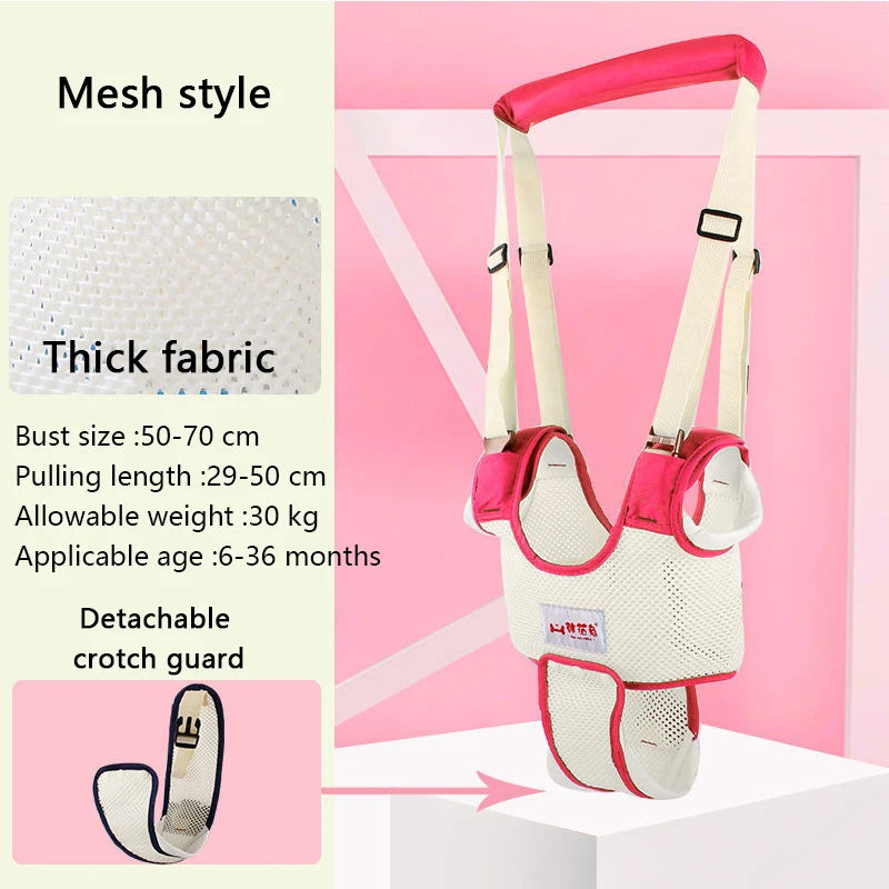 Baby Walker Toddler Safety Harness Assistant Strap Kids Learning Walking Belt Detachable Crotch Anti-fall Belt Baby Products