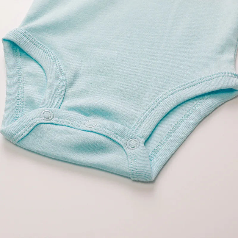 Winter 5PCS/lot Baby Bodysuits Long Sleeve 100% Cotton