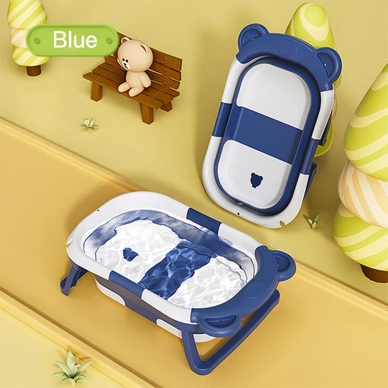 Newborn baby bathtub can sit and lie down baby bath basin