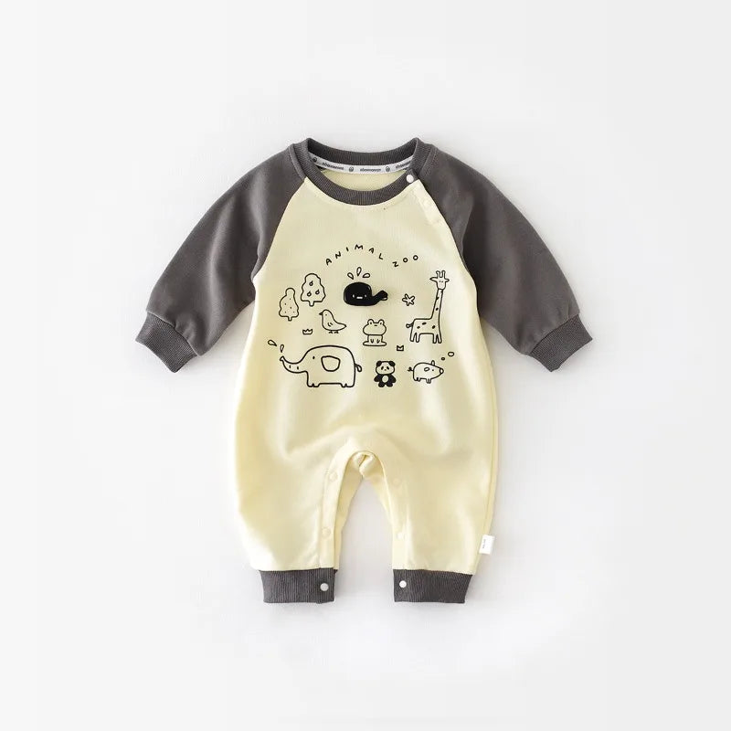 Korean Romper Newborn Baby Clothes