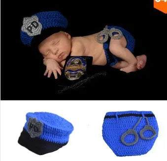 Crochet Wonder Woman Newborn Photo Props