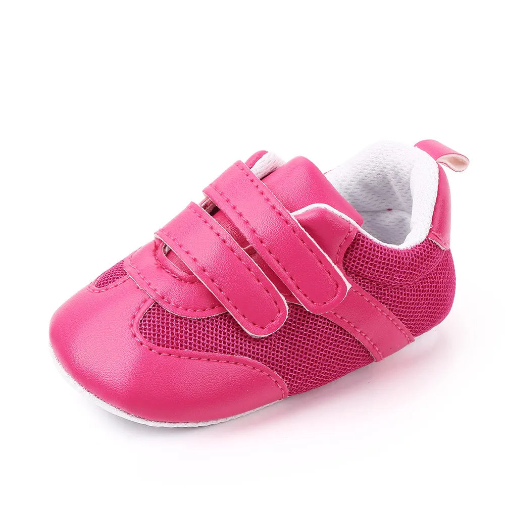 Brand Infant Baby Boys Shoes Cotton Anti-slip Sole Soft Newborn Toddler Crib Shoes Sneaker First Walkers Shoe for 1 Year Old Boy