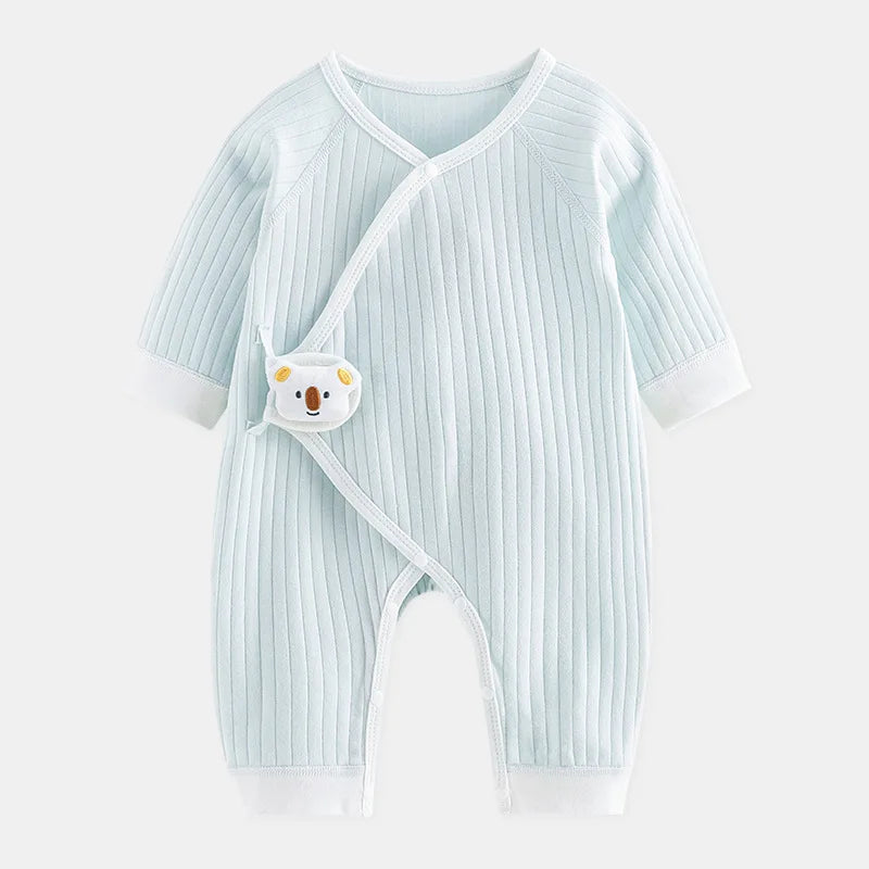 Baby Girl Cotton Clothes Koala Stickers Macaron Color