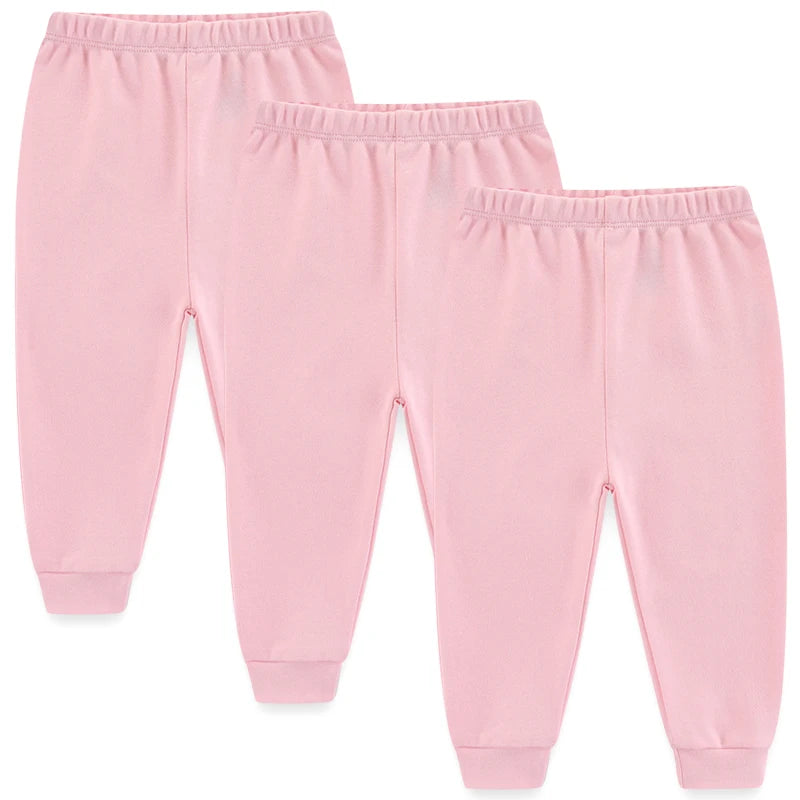 Baby Girl Pants 3/4/5Pieces Cotton Newborn Baby