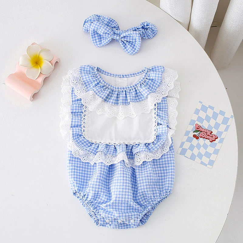 Flower Printed Toddler Baby Girls Sister Dress Summer