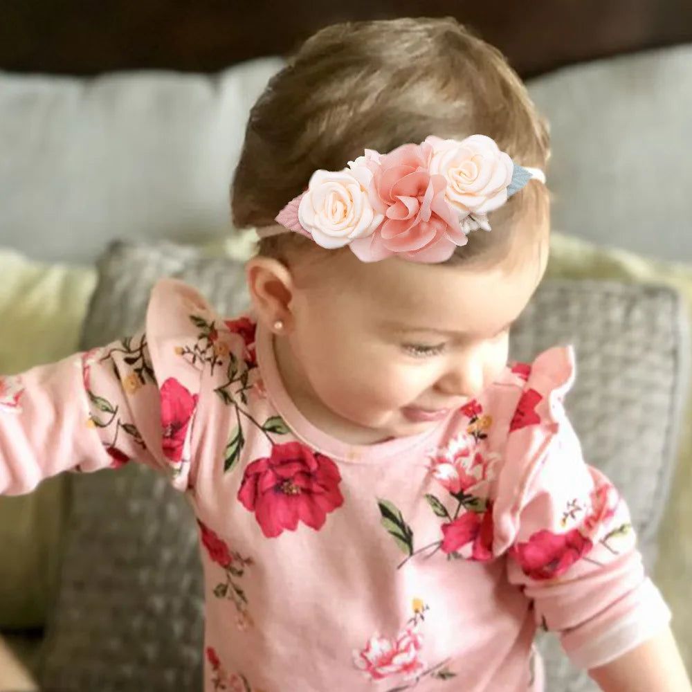 Baby Princess Flower Headband