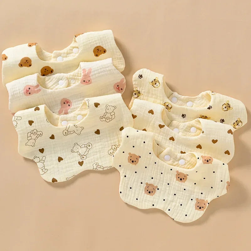 Newborn Baby Bibs Pure Cotton Class A Saliva Towel