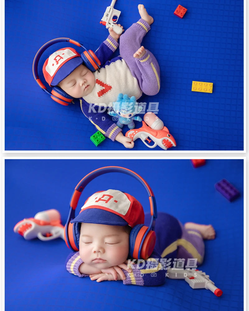 Photography props full moon babies photos clothes video games children newborn studios art photography, clothing etc new born