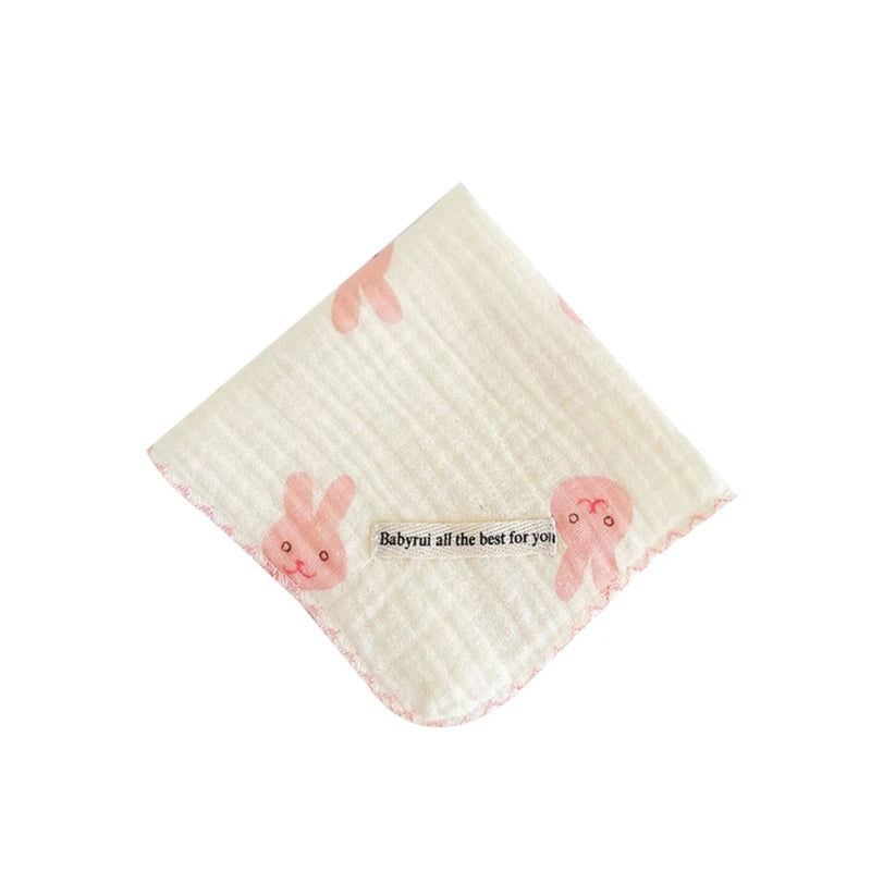 Cotton  Towel Newborn Baby Items Muslin Baby Bibs Handkerchief Soft Saliva Towel  Feeding Burp Cloths Facecloth