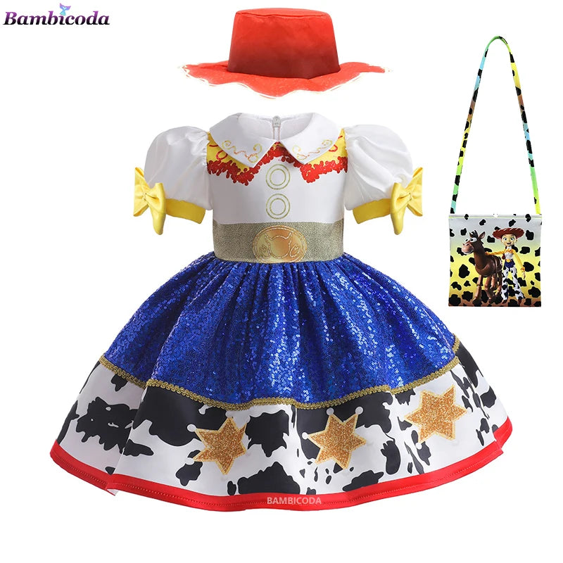 Toy Story Infant Jessie Dress Tutu Dress Costume 1-6 Years