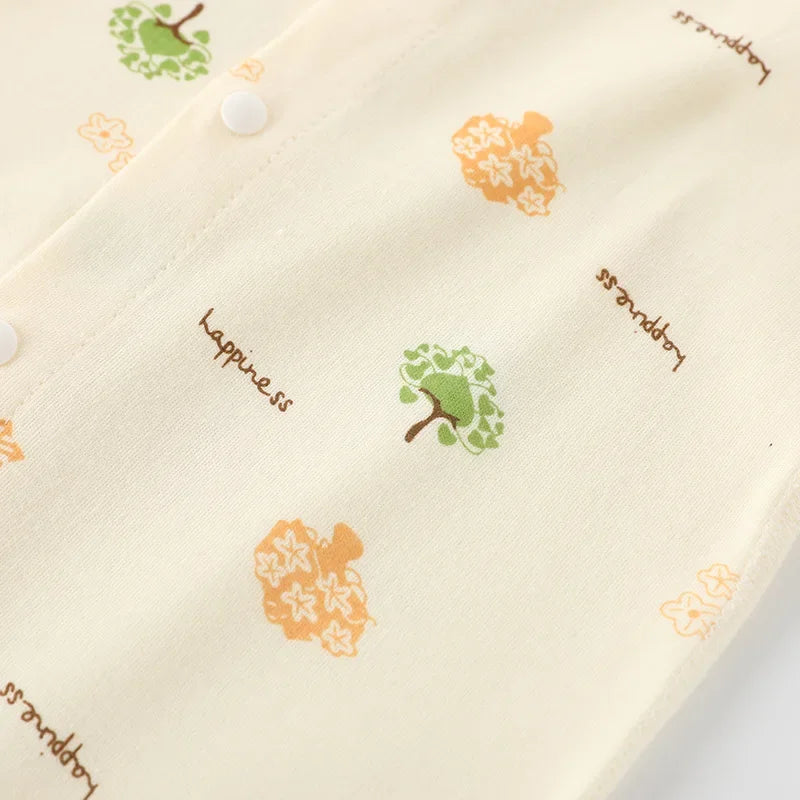 Baby Cotton Print Infant Comfort One Piece Jumpsuit