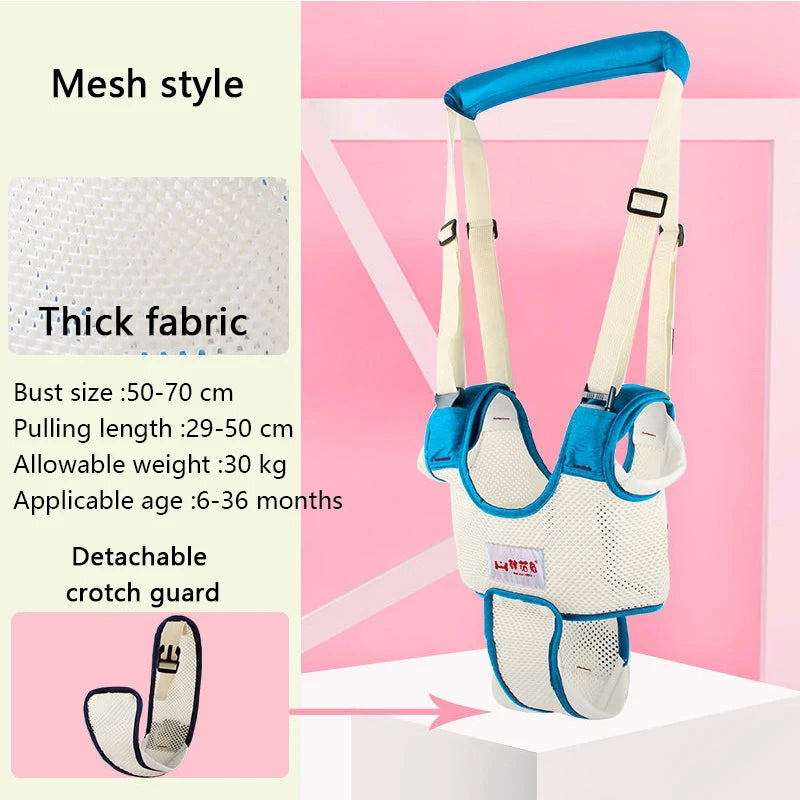 Baby Walker Toddler Safety Harness Assistant Strap Kids Learning Walking Belt Detachable Crotch Anti-fall Belt Baby Products