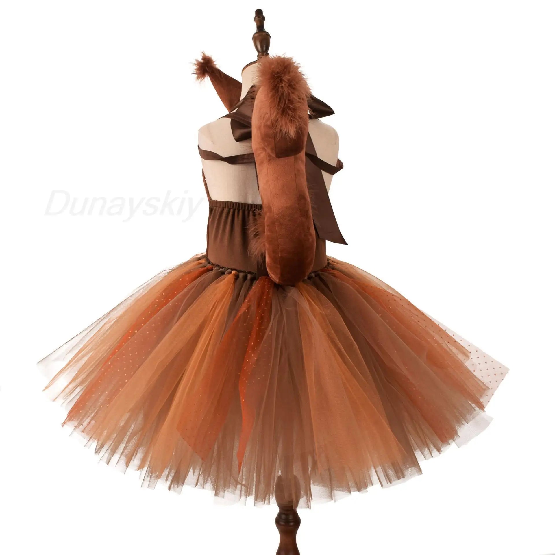 Halloween Costume Children's Squirrel Dress Animal Cute Dress
