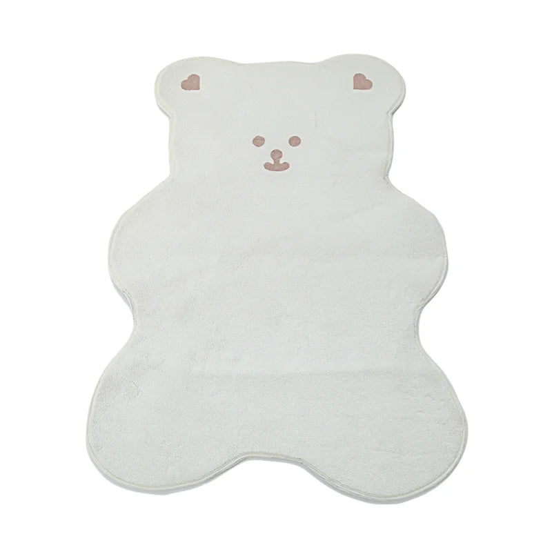 Baby Play Mats Bear and Bear Head Floor Soft Cotton Bedding Blanket Crawling Game Pad Toys For Children Room Nursery Decor