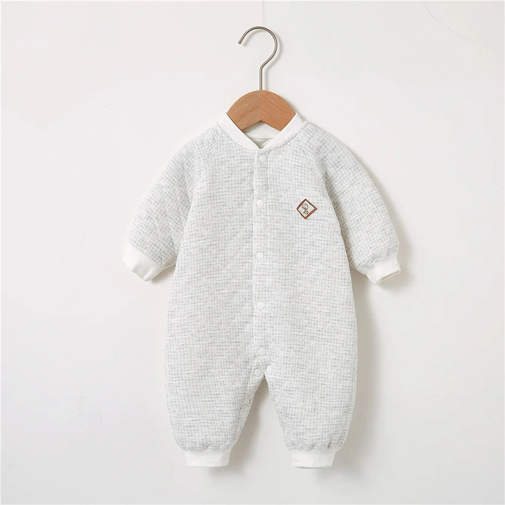 Baby Bodysuit Warm Cotton Coat