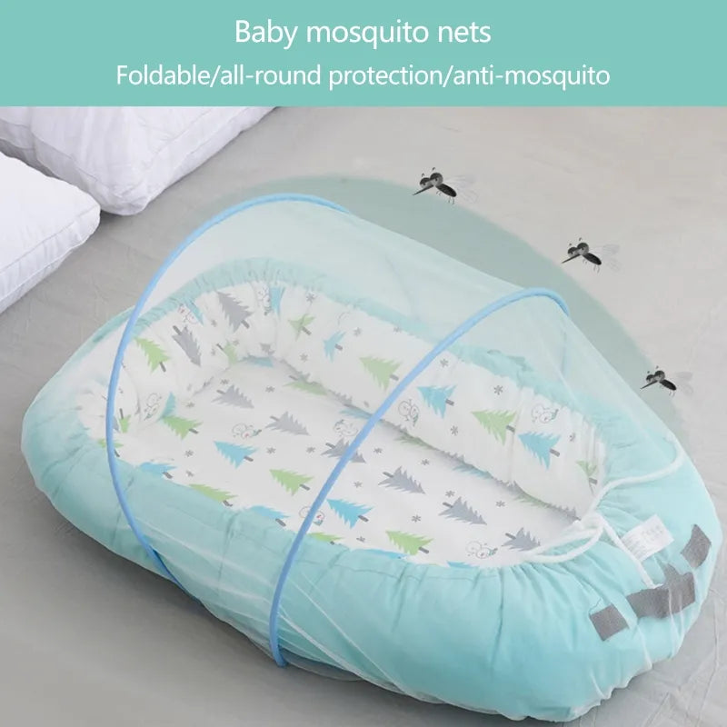 Baby Crib Mosquitoe Net Portable Foldable Infant Bed