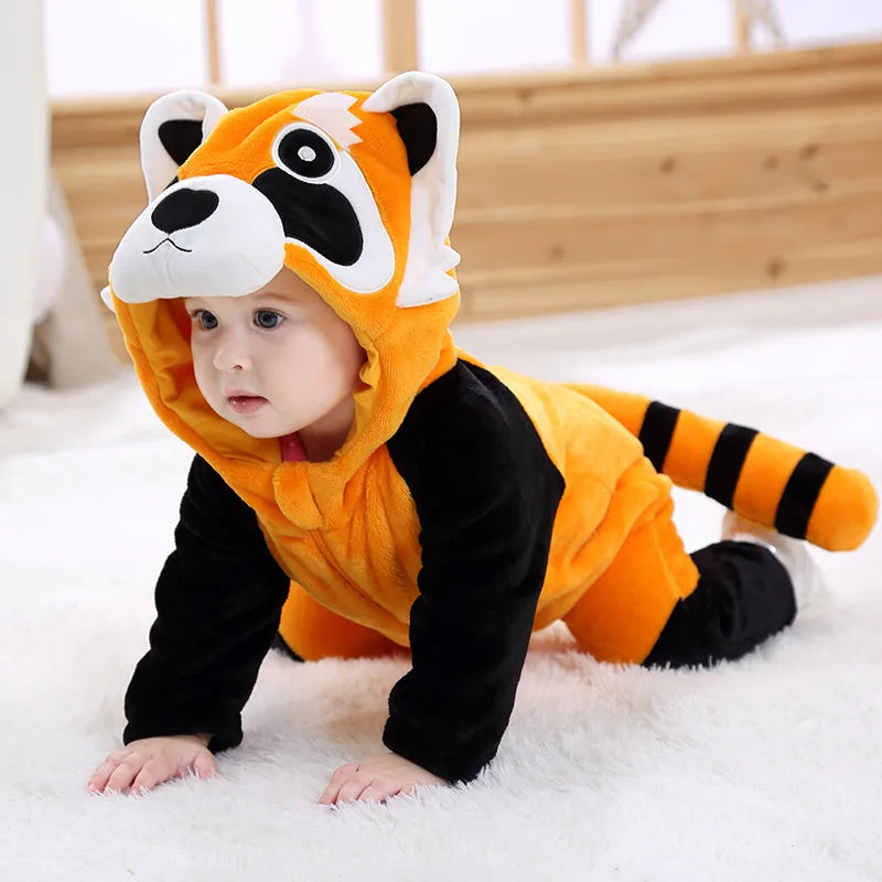 Baby Raccoon Halloween Costume Cute Animal Kigurumis