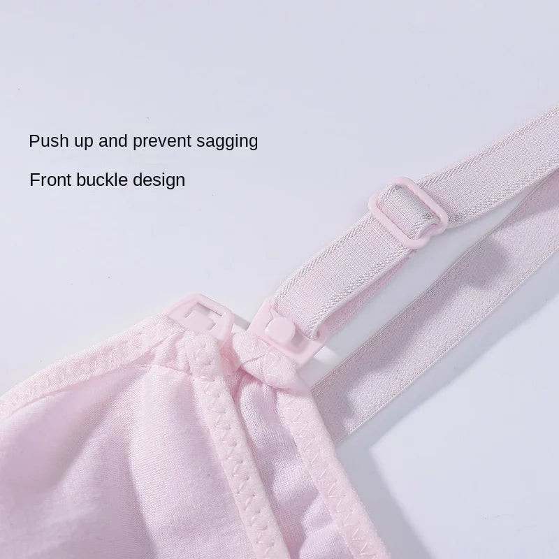 Breastfeeding Maternity Nursing Bra Pregnant Underwear Pregnant Women Gathered Push Up Bra Wireless Feeding Seamless Bras Ladies
