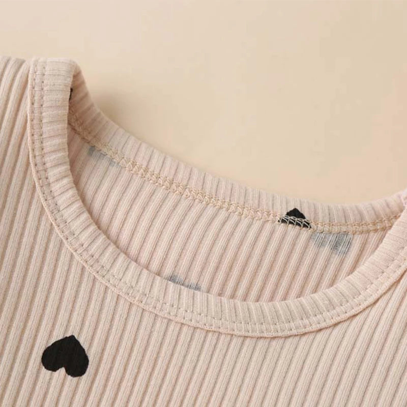 Infant Baby Ruffles Bodysuits + Pants + Headband 3Pcs