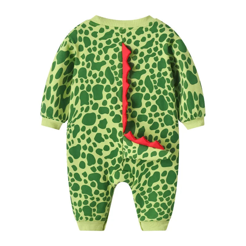 Kawaii Dinosaur Newborn Baby Clothes Cotton Jumpsuits Costume