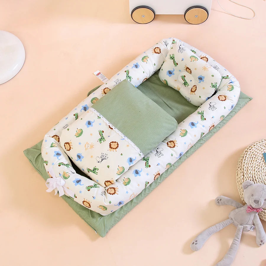 Infant Baby Nest Travel Bed Foldable Washable Newborn Mattress