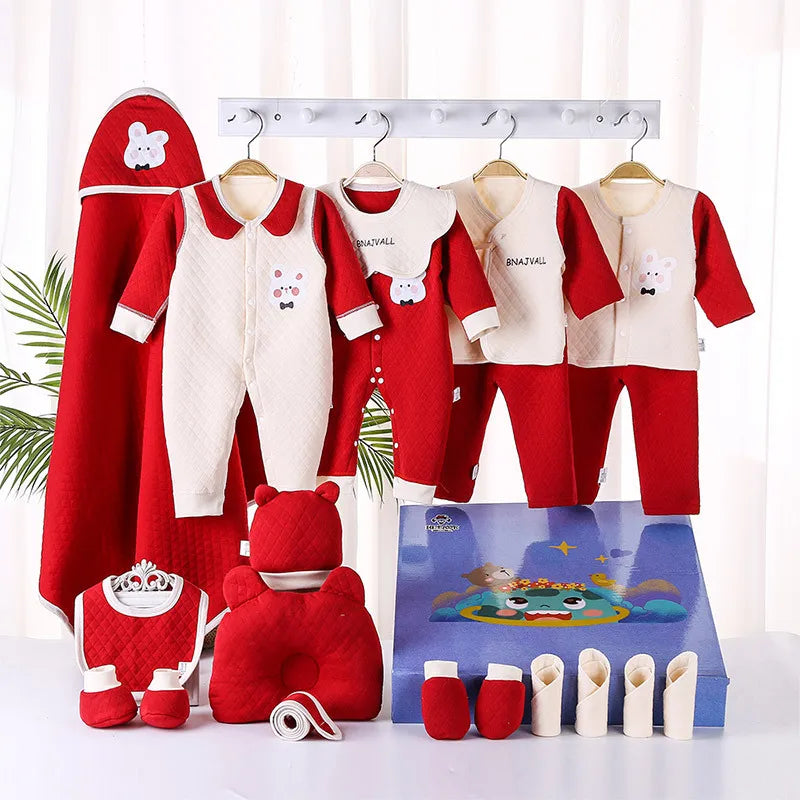 Newborn Baby Clothing Gift Set Winter Clothes High Quality 100% Cotton