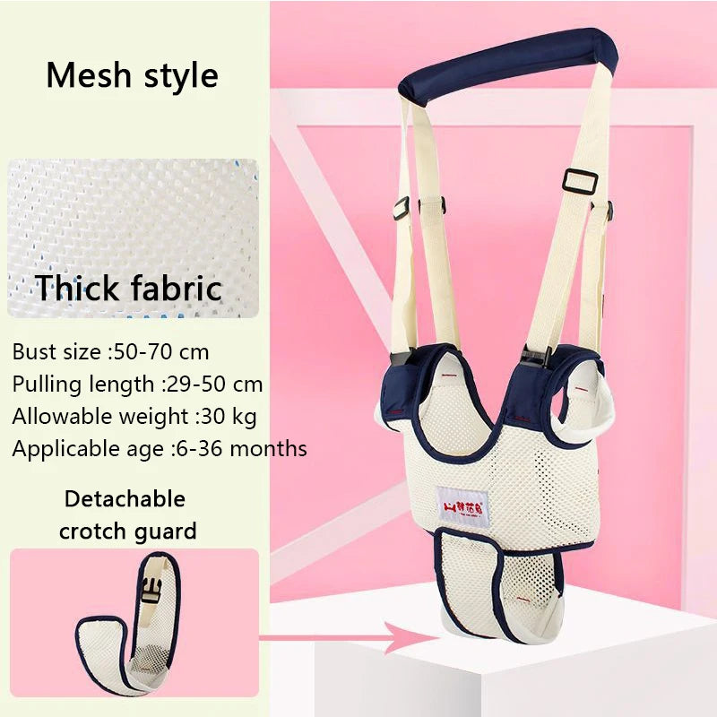 Baby Walker Toddler Safety Harness Assistant Strap Kids Learning Walking Belt Detachable Crotch Anti-fall Belt Baby Products