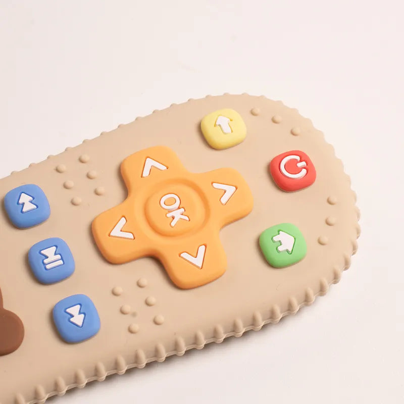 Baby Soft Silicone Remote Control Teether Toy