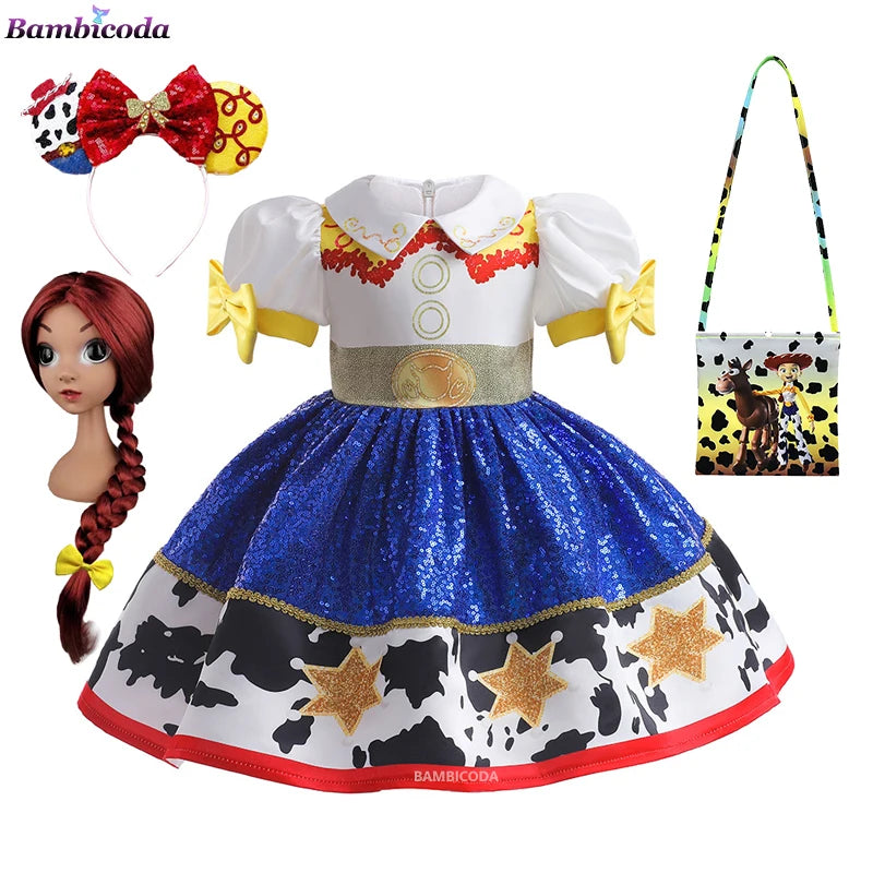 Toy Story Infant Jessie Dress Tutu Dress Costume 1-6 Years
