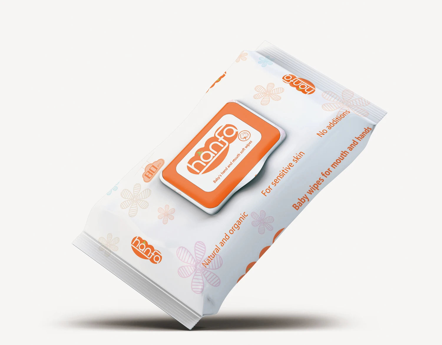 Baby Wipes, Water Based Baby Diaper Wipes, Biodegradable White Hypoallergenic and Unscented, 80 Count