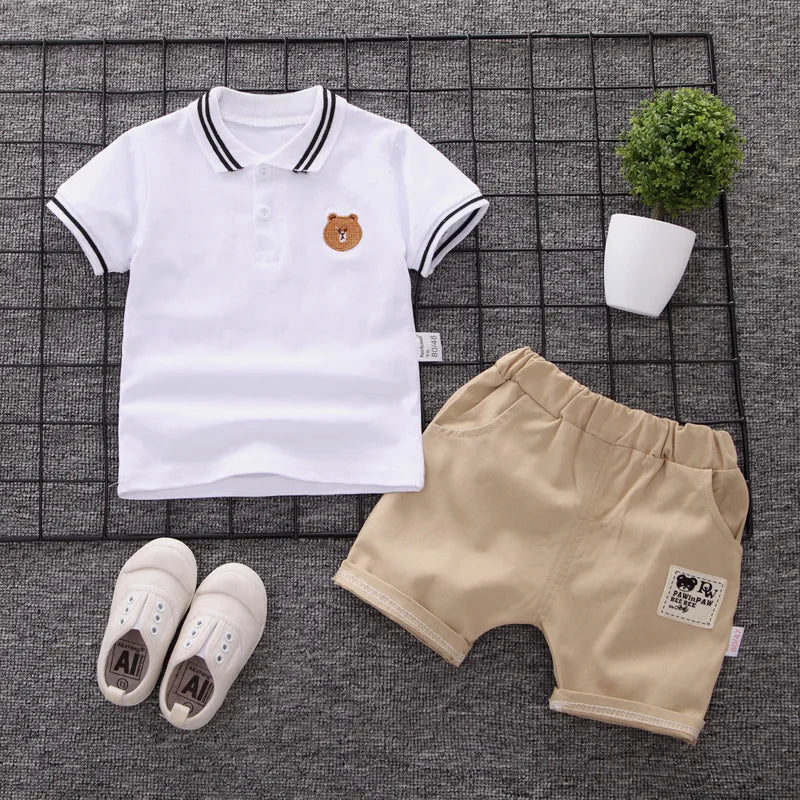 Summer Fashion Baby Boy Clothes Sets