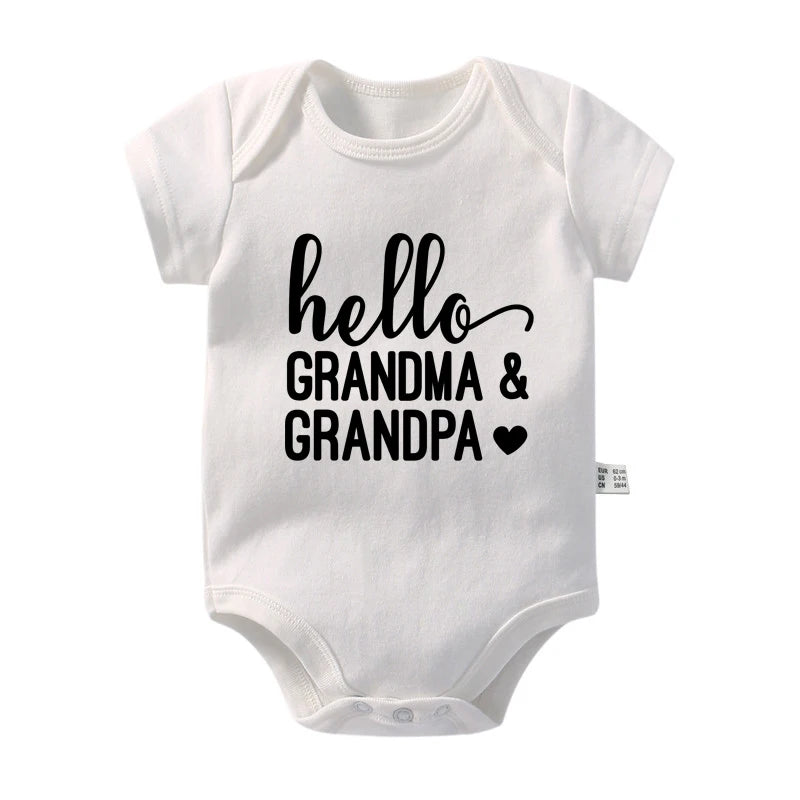 Summer Newborn Baby Clothes Cotton Bodysuit