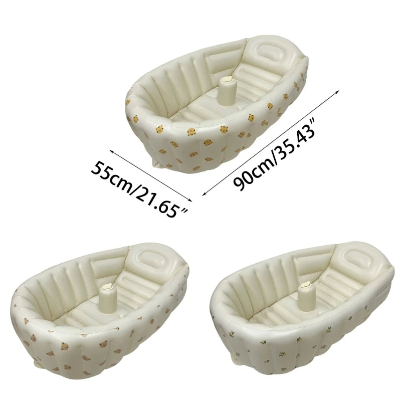 Folding Paddling Pool for baby inflatable Bathtub