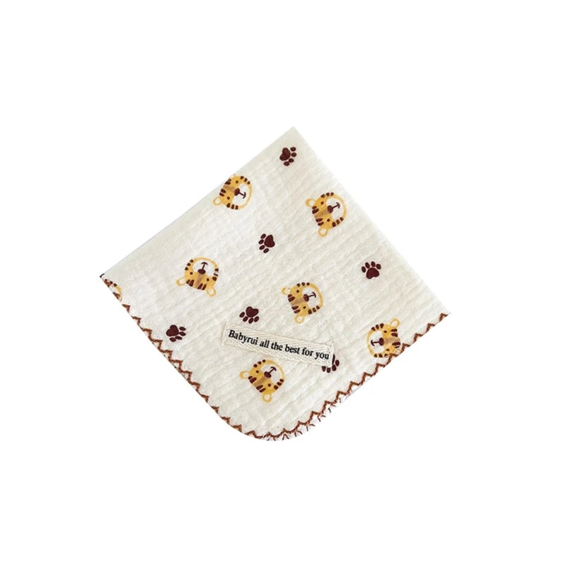 Cotton  Towel Newborn Baby Items Muslin Baby Bibs Handkerchief Soft Saliva Towel  Feeding Burp Cloths Facecloth