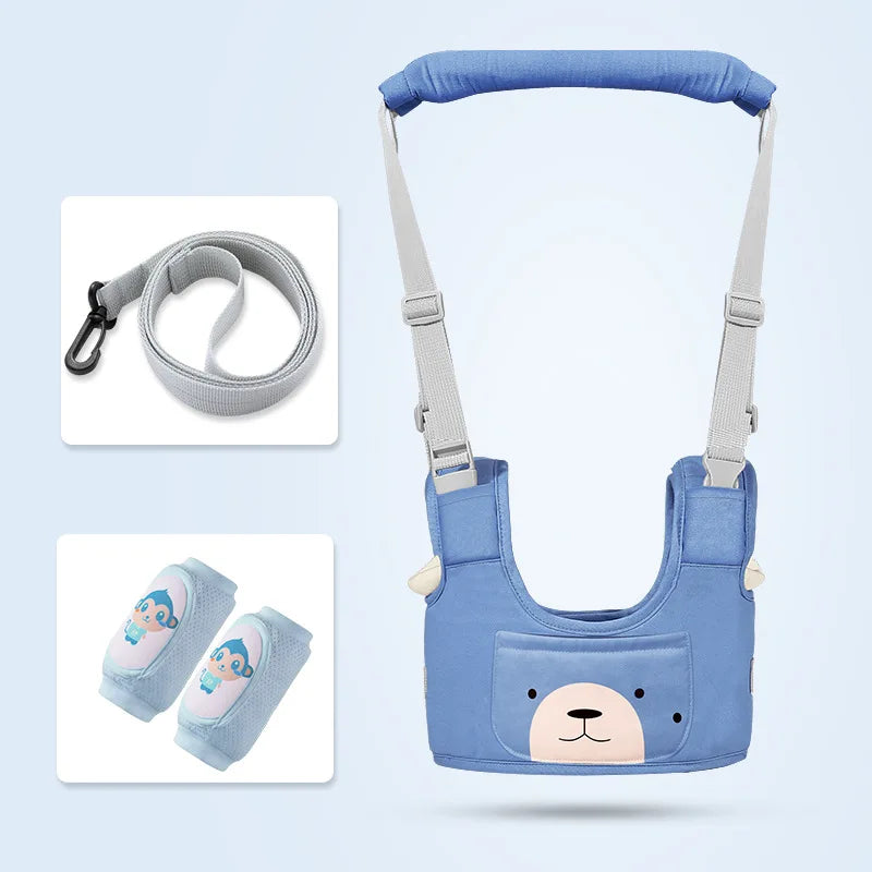 Baby Learning Walking Belt Baby Walker Toddler Rope Boy Girl Seat Walk Anti-fall Belt Baby Dual-use Child Traction Rope Artifact