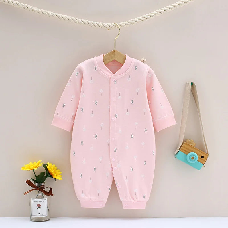 Baby Set 0-24M Neonatal Cartoon Breathable Bodysuit