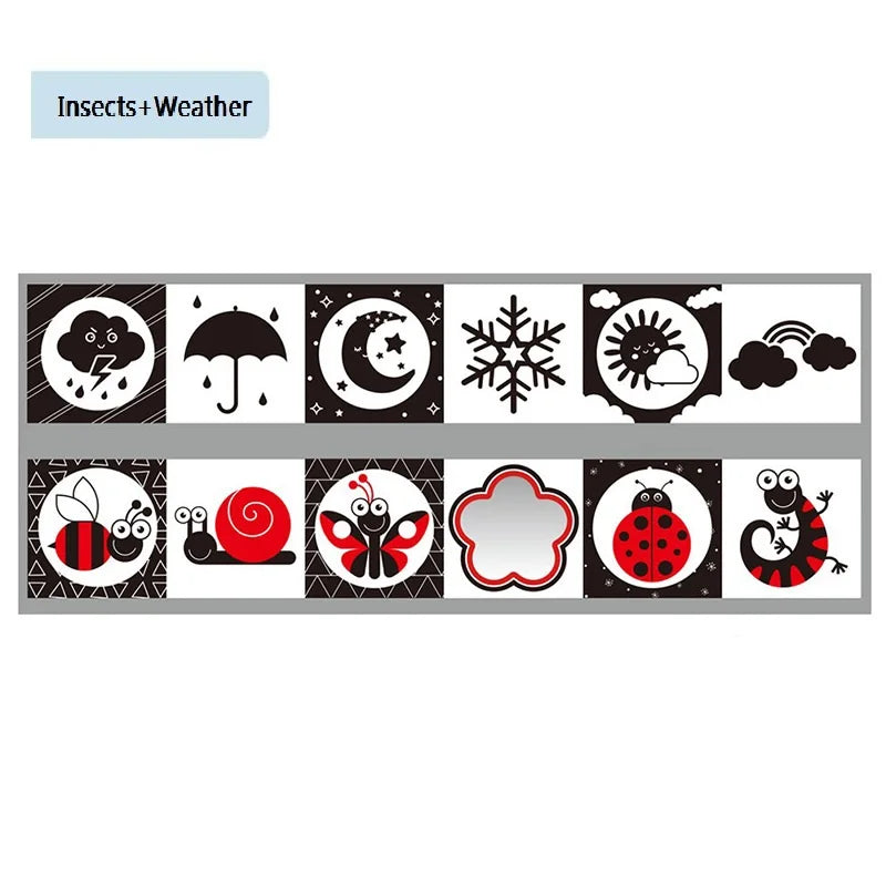 Baby Book Black and White Books for Newborn Babies