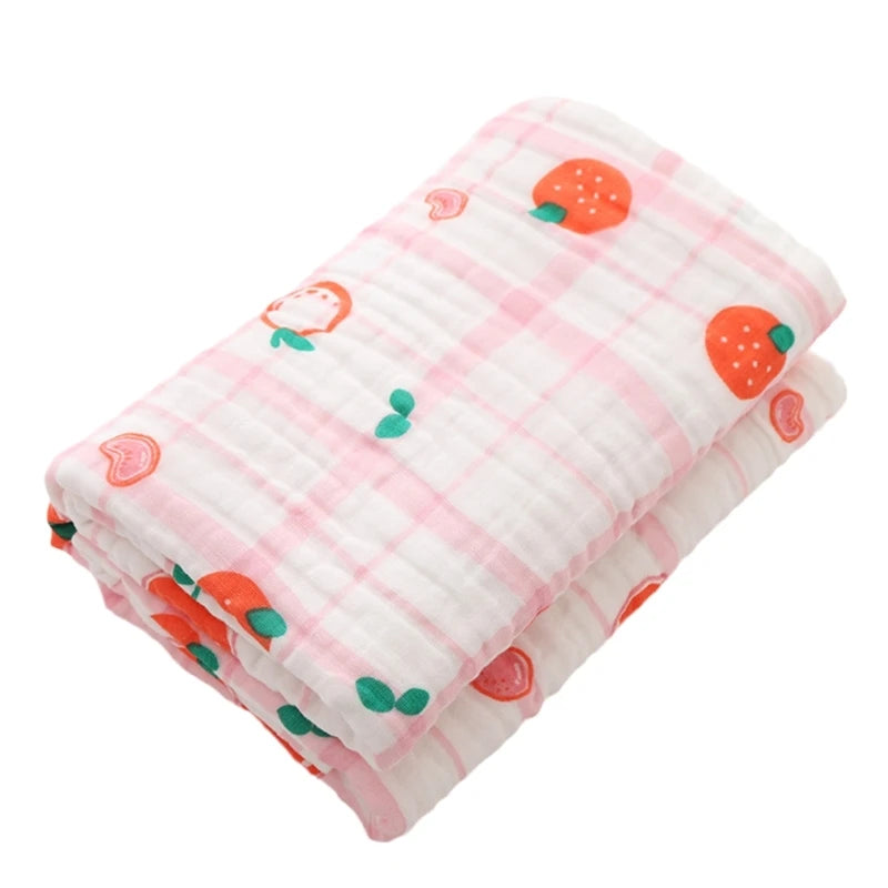 Baby Towel Gauze-Cotton Wrapping Blanket Breathable