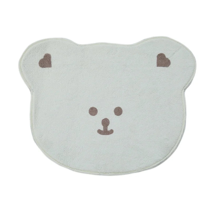Baby Play Mats Bear Head Floor Soft Cotton