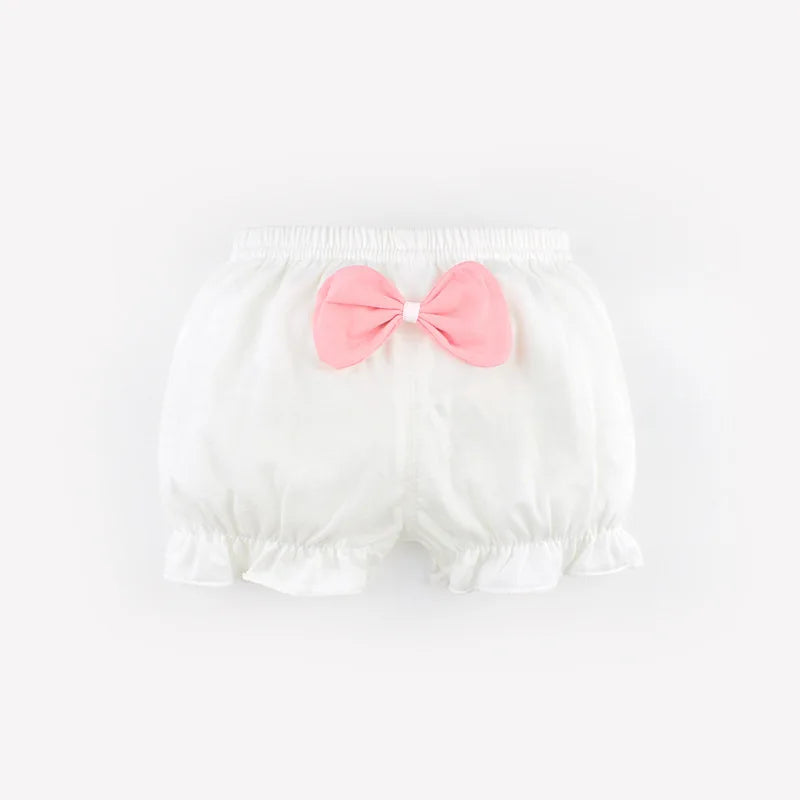Clearance 100%Cotton Baby Underpants Kids Girl Infant Fashion Stripe Bow Panties For Children High-Quality Shorts Gifts