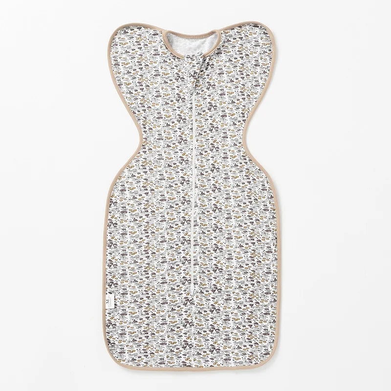 Baby Sleeping Bag Newborn Baby Swaddle Sleeveless Sleep Sack Autumn Thin 100% Cotton Soft 2-Ways Zipper Diaper Changing Bag