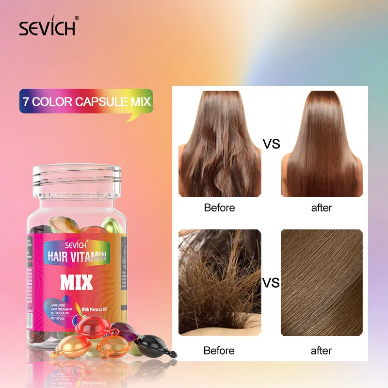 Hair Vitamin Capsule Keratin Oil Anti Hair Loss